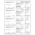 ComplyRight® W-2 Tax Forms, Employee’s Copies B, C, 2 & 2 Combined, 4-Up (Horizontal Format), 8-1/2" x 11", Pack Of 50 Forms 1 thumbnail image