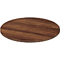 Lorell® Chateau Series Round Conference Table Top, 42"W, Walnut 1 thumbnail image