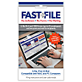 ComplyRight® Brand FAST FILE Print, Mail And E-File For Small Business, W-2/1099, Pack Of 25 Tax Filings
