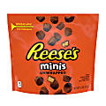 Reese's Minis Unwrapped Peanut Butter Cups, 7.6 Oz, Pack Of 4 Bags