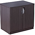 Boss Office Products 31"W Storage Cabinet, Driftwood