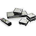 IOGEAR Long Range Wireless 5x2 HDMI Matrix PRO with 3 Additional Receivers - 1920 x 1080 - Full HD - 5 x 5 - TV - 5 x HDMI Out - Component Video In 1 thumbnail image