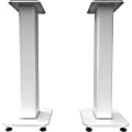 Kanto SX Fillable Speaker Floor Stands, 26"H, Floor, White 1 thumbnail image