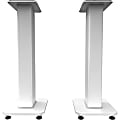 Kanto SX Fillable Speaker Floor Stands - 26" Height - Floor - White