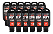 Ergodyne KREW'D 6352 SPF 50 Sunscreen Lotions, 1.5 Oz, Case Of 12 Lotions