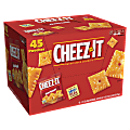 Cheez-It® Baked Snack Crackers, Original Flavor, 1.5 Oz Bags, Box Of 45