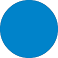 Tape Logic® Removable Round Color Inventory Labels, DL615C, 4", Light Blue, Pack Of 500 1 thumbnail image