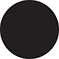 Tape Logic® Removable Round Color Inventory Labels, DL615F, 4", Black, Pack Of 500 1 thumbnail image