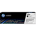 HP 131X High-Yield Black Toner Cartridge, CF210X