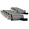 Centon DataStick Pro USB 2.0 Flash Drives, 16GB, Gray, Pack Of 10 Flash Drives 1 thumbnail image