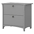 Bush Business Furniture Salinas 31-3/4"W x 20"D Lateral 2-Drawer File Cabinet, Cape Cod Gray, Standard Delivery