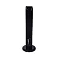Alera® 36" 3-Speed Oscillating Tower Fan with Remote Control, Plastic, Black 1 thumbnail image