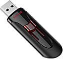 SanDisk® Cruzer Glide USB 3.0 Flash Drive, 64GB, Black