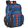 Mountain Edge Multi-Pocket Daisy Chain Backpack With 17" Laptop Sleeve, Blue