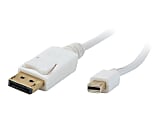 Comprehensive Mini DisplayPort Male To DisplayPort Male Cable, 15'