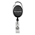 Badge Reel With Carabiner