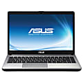 ASUS® U47A-RGR6 Laptop Computer With 14" Screen And 2nd Gen Intel® Core™ i7 Processor With Turbo Boost Technology 2.0