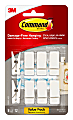 3M™ Command™ Damage-Free Removable Plastic Spring Clips, 3 Lb, White, Pack Of 8 Clips 1 thumbnail image