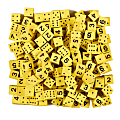 Koplow Games Foam Dice, 5/8", Yellow, Pack Of 200 Dice 1 thumbnail image