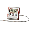 Taylor 1487 Digital Wired Probe Thermometer - Alarm, Adjustable Temperature, Timer - For Cooking, Food 1 thumbnail image