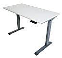 Victor Electric Standing Desk, 28-3/4"H x 48"W x 23-5/8"D, White