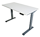 Victor Electric 48"W Standing Desk, White 1 thumbnail image