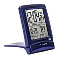 Acu-Rite® "Set & Forget" Travel Alarm Clock With Digital Touch Screen, 4 3/4"H x 3 1/4"W x 4 1/2"D, Black 1 thumbnail image