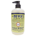 Mrs. Meyer's Clean Day Liquid Hand Soap, Lemon Scent, 12.5 Oz Bottle