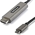 StarTech.com 6ft (2m) USB C to HDMI Cable 4K 60Hz with HDR10, Ultra HD USB Type-C to HDMI 2.0b Video Adapter Cable, DP 1.4 Alt Mode HBR3 1 thumbnail image