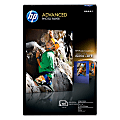 HP Advanced Photo Paper, 4" x 6", 10.5 Mil, White, Pack Of 100 Sheets 1 thumbnail image