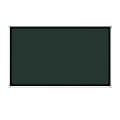 Ghent Aluminum Frame Vinyl Bulletin Board, 24" x 24", Ebony, Satin Frame