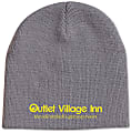 Knit Beanie Embroidered