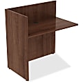 Lorell® Essentials 42"W Reception Computer Desk Return, Walnut 1 thumbnail image