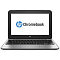 HP Chromebook 11 G3 11.6" LCD Chromebook - Intel Celeron N2840 Dual-core (2 Core) 2.16 GHz - 2 GB DDR3L SDRAM - 16 GB SSD - Chrome OS (English) - 1366 x 768 - Black, Silver 1 thumbnail image