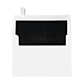 LUX Invitation Envelopes, A7, Peel & Stick Closure, Black/White, Pack Of 1,000 1 thumbnail image