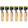 Champion Sports Plastic Hand Pumps, 12-1/4"H x 2-3/8"W x 1-3/4"D, Yellow, Pack Of 6 Pumps 1 thumbnail image