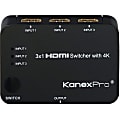 KanexPro 3x1 HDMI Switcher with 4K Support 1 thumbnail image