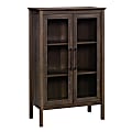 Sauder® Anda Norr Bookcase Display Cabinet, 3-Shelf, 51"H, Smoked Oak 1 thumbnail image