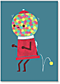 Viabella Fun Birthday Greeting Card With Envelope, Gumballs, 5" x 7" 1 thumbnail image