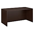 Bush Business Furniture 300 Series Desk, 60"W, Mocha Cherry, Premium Installation