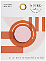 Noted by Post-it® Bookmark Notes, 1-7/16”H x 1-7/16”W x 1/4"D, Blue, 50 Sheets Per Pad 1 thumbnail image