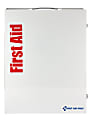 First Aid Only Smart Compliance 150-Person Food Service First Aid Cabinet Without Medication, 22-1/2"H x 17"W x 5-3/4"D