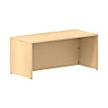 Bush Business Furniture 300 Series Desk, 66"W, Natural Maple, Standard Delivery