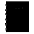TF Publishing Medium Weekly Executive Planner, 6” x 8", Black, July 2022 To June 2023