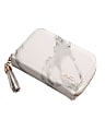 Zodaca Business ID Credit Card Holder Pocket Wallet, White Marble