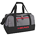 HEAD Polyester Duffel Bag, 12"H x 20"W x 11-1/2"D, Gray 1 thumbnail image
