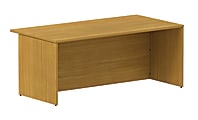 BBF 300 Series Executive Shell Desk, 29 1/10"H x 71 1/10"W x 36 1/10"D, Modern Cherry, Premium Installation Service 1 thumbnail image