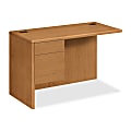 HON® 10700 Prestigious 48"W Box/File Left Desk Return, Harvest Cherry