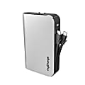 myCharge® HubMax Portable Battery Charger For Smartphones And USB Devices, Silver, HB90V