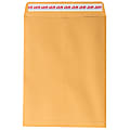 JAM Paper® Open End Envelopes, 9" x 12", Peel & Seal, Brown, Pack Of 50 Envelopes